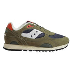 SAUCONY sneakers tinta unita con lacci Verde per Bambino SK267037 VERDE SAUCONY 