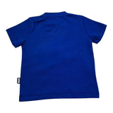 Daniele Alessandrini T-Shirt Girocollo Tinta Unita con Stampa per Neonato 1296M00270 BLU DANIELE ALESSANDRINI 