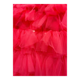 Twinset Gonna Tinta Unita Con Tulle E Elastico In Vita Fuxia Per Bambina