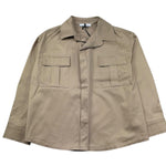 Paolo Pecora Camicia Manica Lunga Tinta Unita per Bambino PP4329 BEIGE PAOLO PECORA 