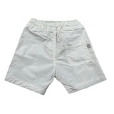 Manuel Ritz Bermuda Tinta Unita con Elastico In Vita per Neonato MR2557 BIANCO MANUEL RITZ 