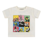 Iceberg T-Shirt Girocollo tinta unita con Stampe In Contrasto Panna per Neonato TSICE5125BXX PANNA ICEBERG 