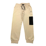 Suns  Pantalone Tuta Tinta Unita con Tasca In Contrasto per Bambino PFS51021U PANNA SUNS 