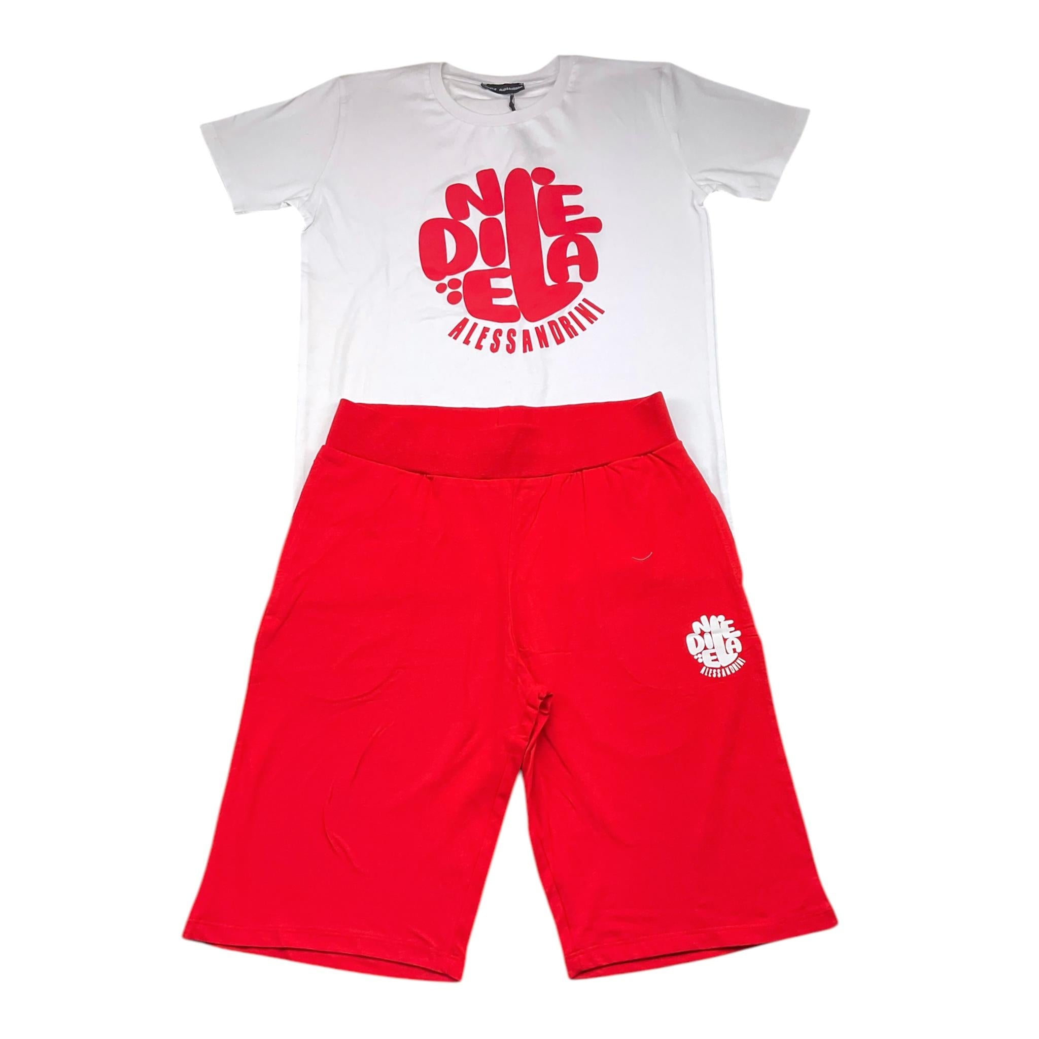 DANIELE ALESSANDRINI 1236K00129BIANCO/ROSSO
