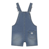 Mayoral Salopette Tinta Unita In Denim per Neonato 1645 BLU MAYORAL 
