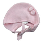 Granlei Cappello Tinta Unita con Ricami per Neonata 1134 ROSA GRANLEI 