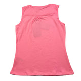 Fun & Fun Canotta Tinta Unita Girocollo Rosa Per Bambina