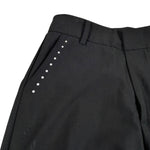 John Richmond Pantalone Tinta Unita con Borchie per Bambino RBP25172PAX NERO JOHN RICHMOND 
