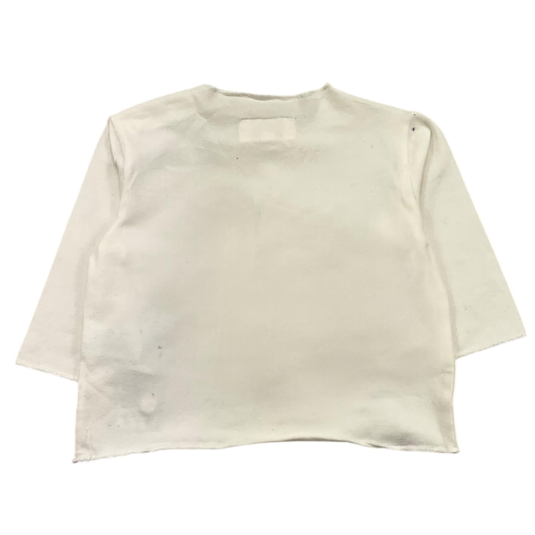 TEDDY E MINOU shirt girocollo tinta unita con stampa Panna per Neonato I24SH013M7017 PANNA TEDDY E MINOU 