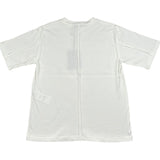 Paolo Pecora T-Shirt Girocollo Tinta Unita con Stampa per Bambino PP4359 BIANCO PAOLO PECORA 
