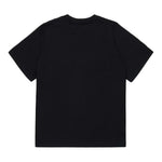Dsquared2 T-Shirt Girocollo Tinta Unita con Stampa per Bambino DQ2938 NERO DSQUARED2 