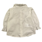 LE BEBE' camicia manica lunga tinta unita con fiocco Bianco per Neonata LBG6142 BIANCO LE BEBE' 