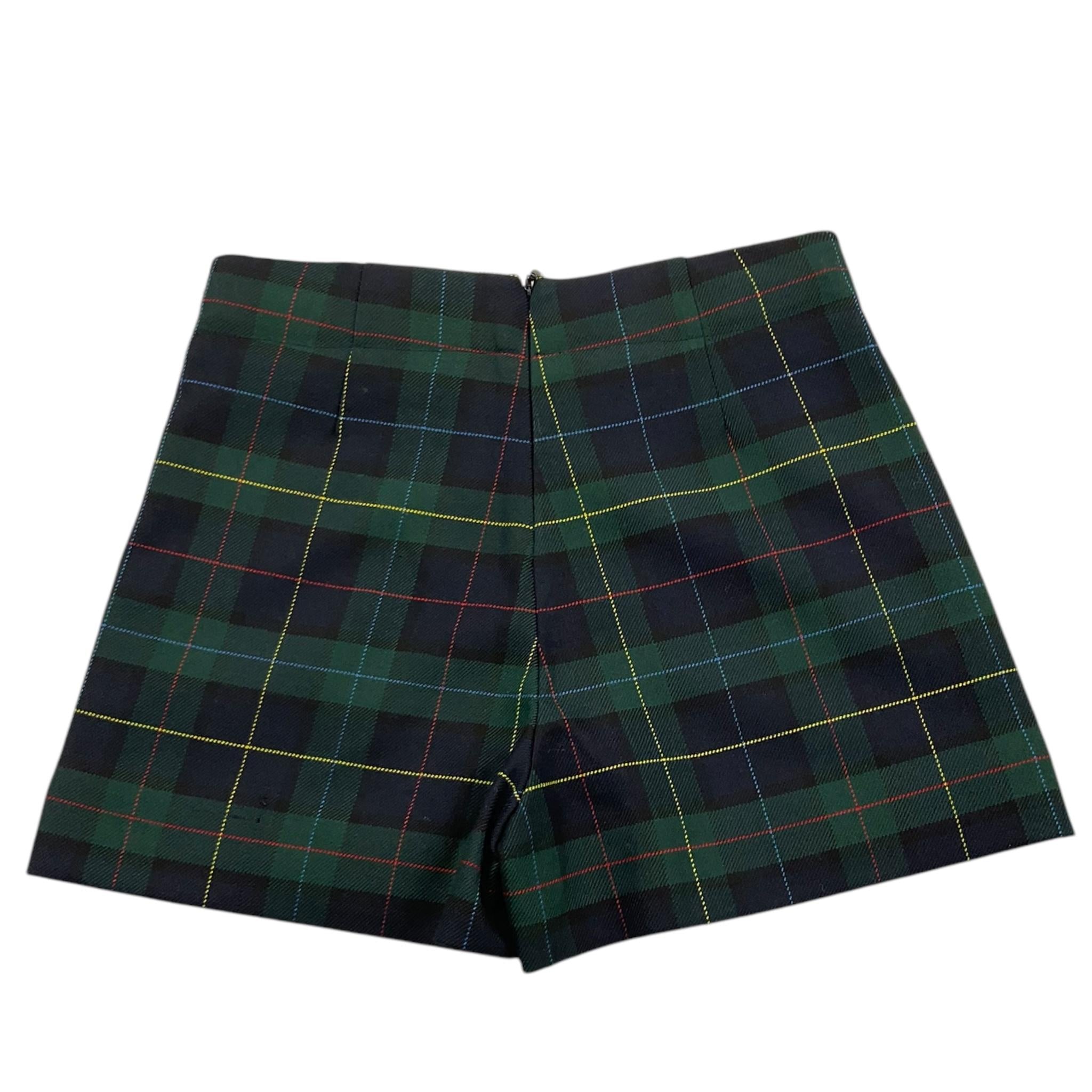 ABEL & LULA short fantasia quadri con girovita regolabile Blu/verde per Bambina 5710 BLU/VERDE ABEL & LULA 