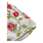 Juliana Completo 2 Pezzi Camicia-Coulotte Bicolore per Neonata J5183 BIANCO/ROSSO JULIANA 