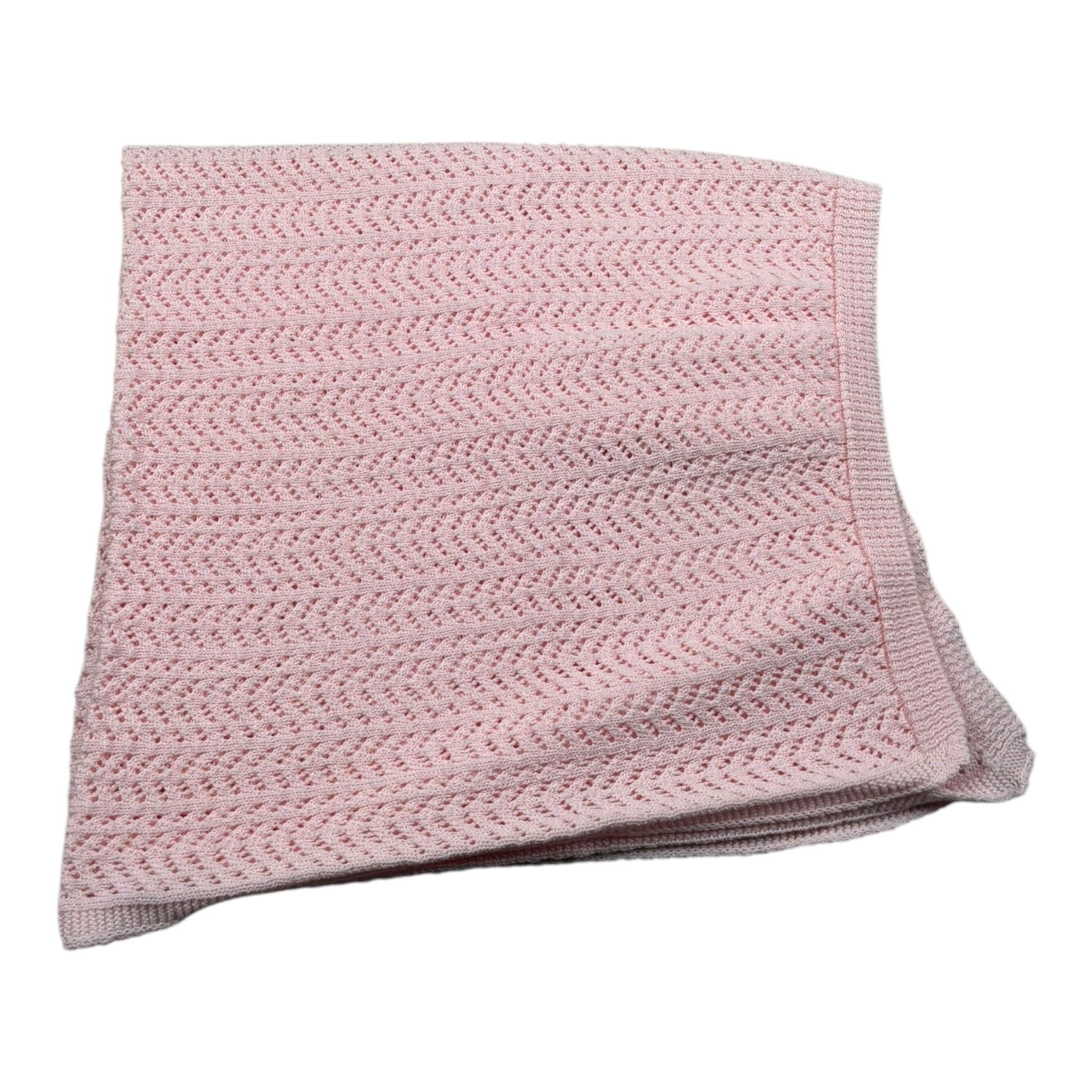 Cnd Coperta Tinta Unita con Logo per Neonata EIIEIIE ROSA CND 