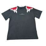 John Richmond T-Shirt Girocollo Tinta Unita con Stampa per Bambino RBP26142TS NERO JOHN RICHMOND 