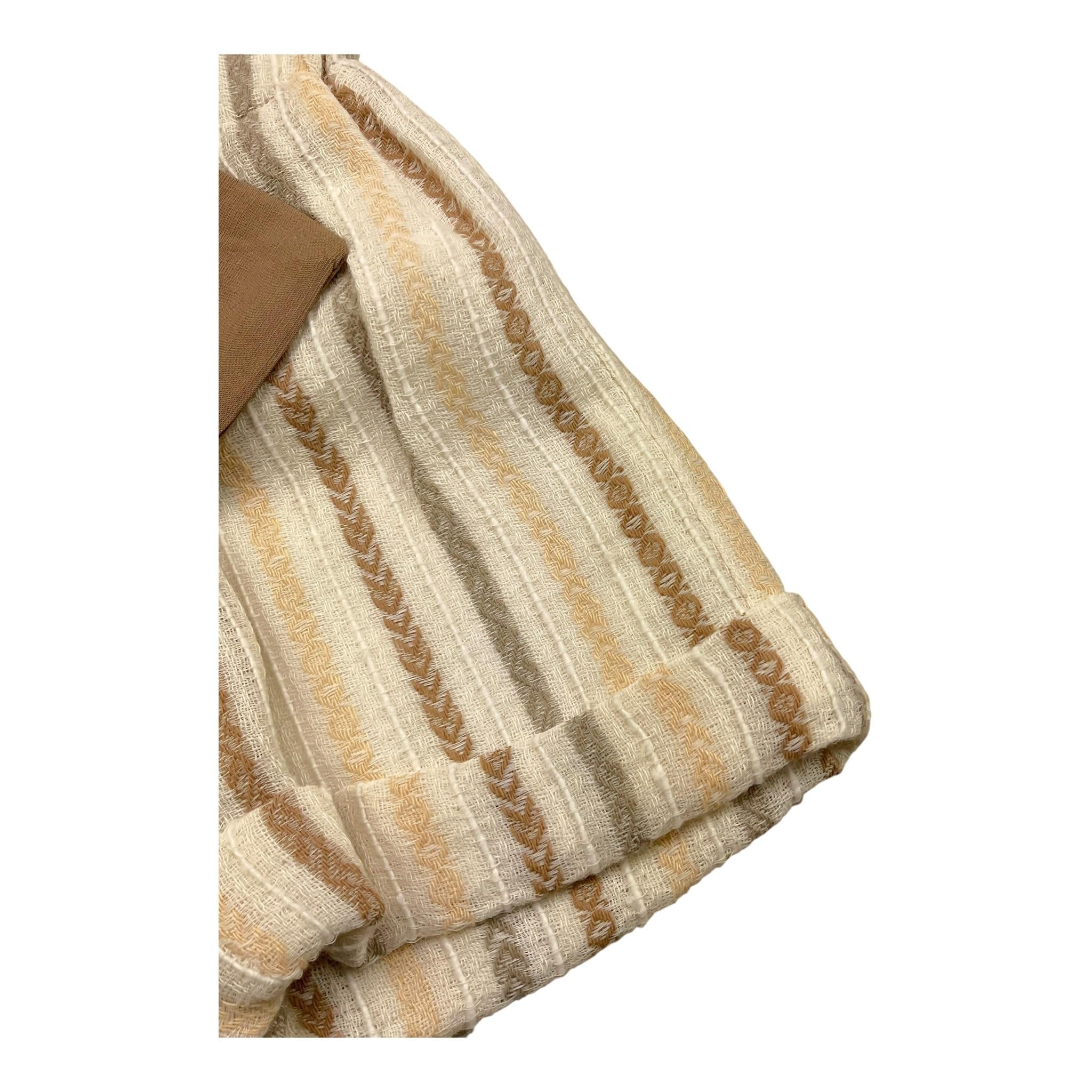 La Stupenderia Short Tinta Unita con Fantasia A Righe per Bambina TJBR72J PANNA LA STUPENDERIA 