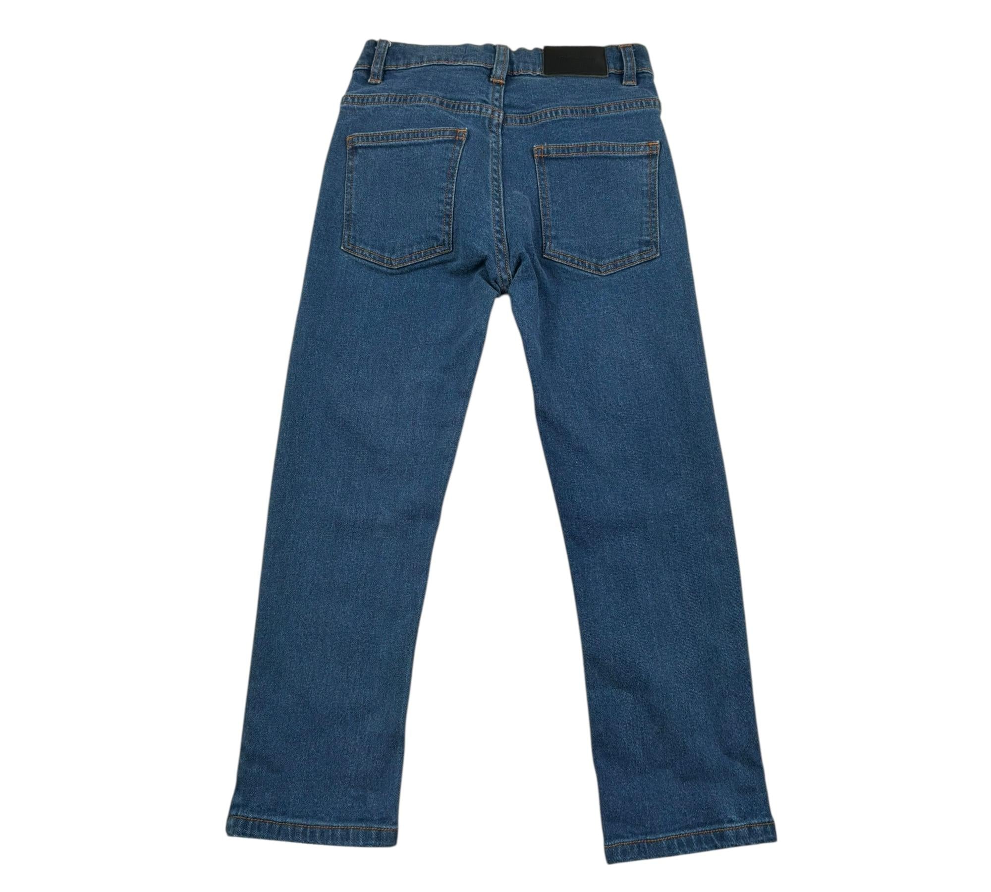 Trussardi Jeans Tinta Unita con Girovita Regolabile per Bambino TBP26040JE BLU TRUSSARDI 