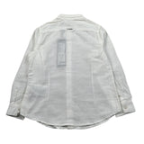 Antony Morato Camicia Manica Lunga tinta unita Collo Coreano Panna per Bambino MKSL00264 PANNA ANTONY MORATO 