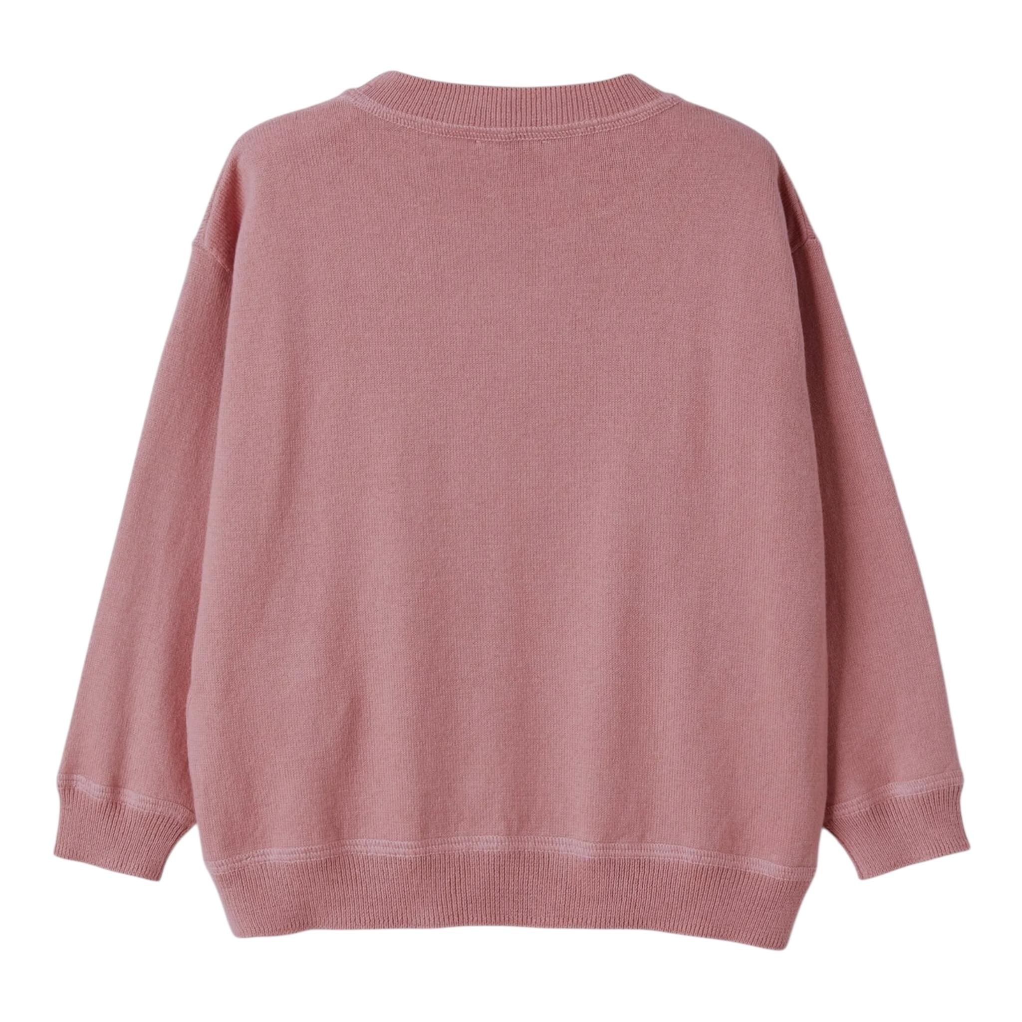 Il Gufo Maglia Girocollo Tinta Unita per Bambina P25MA479EM110 ROSA IL GUFO 