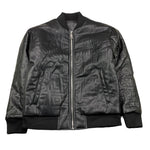 JOHN RICHMOND giubbino tinta unita con ricami logo Nero per Bambino RBA25213GB NERO JOHN RICHMOND 