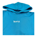 Disclaimer Felpa Chiusa con Cappuccio Tinta Unita per Bambino 25EDK5840 AZZURRO DISCLAIMER 