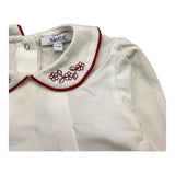 ALETTA camicia manica lunga tinta unita con colletto Bianco per Neonata R210084A BIANCO ALETTA 