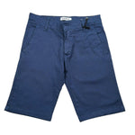 Over-D Bermuda Tinta Unita con Girovita Regolabile per Bambino OK686SBR BLU OVER-D 