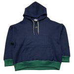 MANUEL RITZ felpa chiusa con cappuccio tinta unita con profili in contrasto Blu per Bambino MR2748 BLU MANUEL RITZ 