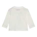 MOSCHINO shirt girocollo tinta unita con stampa cravatta  Bianco per Neonato MQ00R BIANCO MOSCHINO 