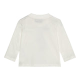 MOSCHINO shirt girocollo tinta unita con stampa cravatta  Bianco per Neonato MQ00R BIANCO MOSCHINO 