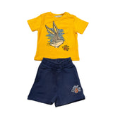 Iceberg Completo 2 Pezzi T-Shirt-Bermuda Bicolore per Neonato CMBICE5106B GIALLO/BLU ICEBERG 