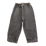 PLAY UP jeans tinta unita con elastico in vita Nero per Neonato PA011AP11608N NERO PLAY UP 