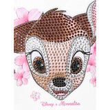 Monnalisa T-Shirt Girocollo Tinta Unita con Stampa per Bambina 19E607 BIANCO MONNALISA 