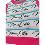 Marc Ellis Top Giromanica Tinta Unita con Stampa per Bambina JMJTP01201 BIANCO MARC ELLIS 