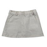 Manila Grace Gonna Tinta Unita con Tasconi per Bambina 312GMBS25X BEIGE MANILA GRACE 