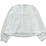 Liu Jo Camicia Manica Lunga Tinta Unita per Bambina GF3198 BIANCO LIU JO 