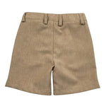 Daniele Alessandrini Bermuda Tinta Unita con Girovita Regolabile per Bambino 1296S00075 BEIGE DANIELE ALESSANDRINI 