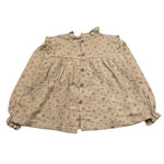 PETIT INDI camicia manica lunga fantasia floreale Rosa per Neonata AW24BK4648N ROSA PETIT INDI 