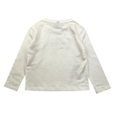 PLEASE shirt girocollo tinta unita con stampa Bianco per Bambino ML51030B65J BIANCO PLEASE 