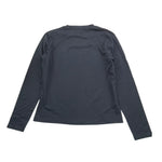 MET shirt girocollo tinta unita con brillantini Nero per Bambina ME007 NERO MET 