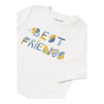 MAYORAL shrit girocollo tinta unita con stampa in contrasto Bianco per Neonato 2039 BIANCO MAYORAL 