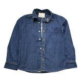 Trussardi Camicia In Denim Tinta Unita con Bottoni per Bambino TBP26105CA BLU TRUSSARDI 