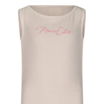 Marc Ellis Abito tinta unita A Costine con Stampa Panna per Bambina JMJDR01168X PANNA MARC ELLIS 