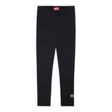Diesel Leggins tinta unita con Logo Nero per Bambina J01151 NERO DIESEL 