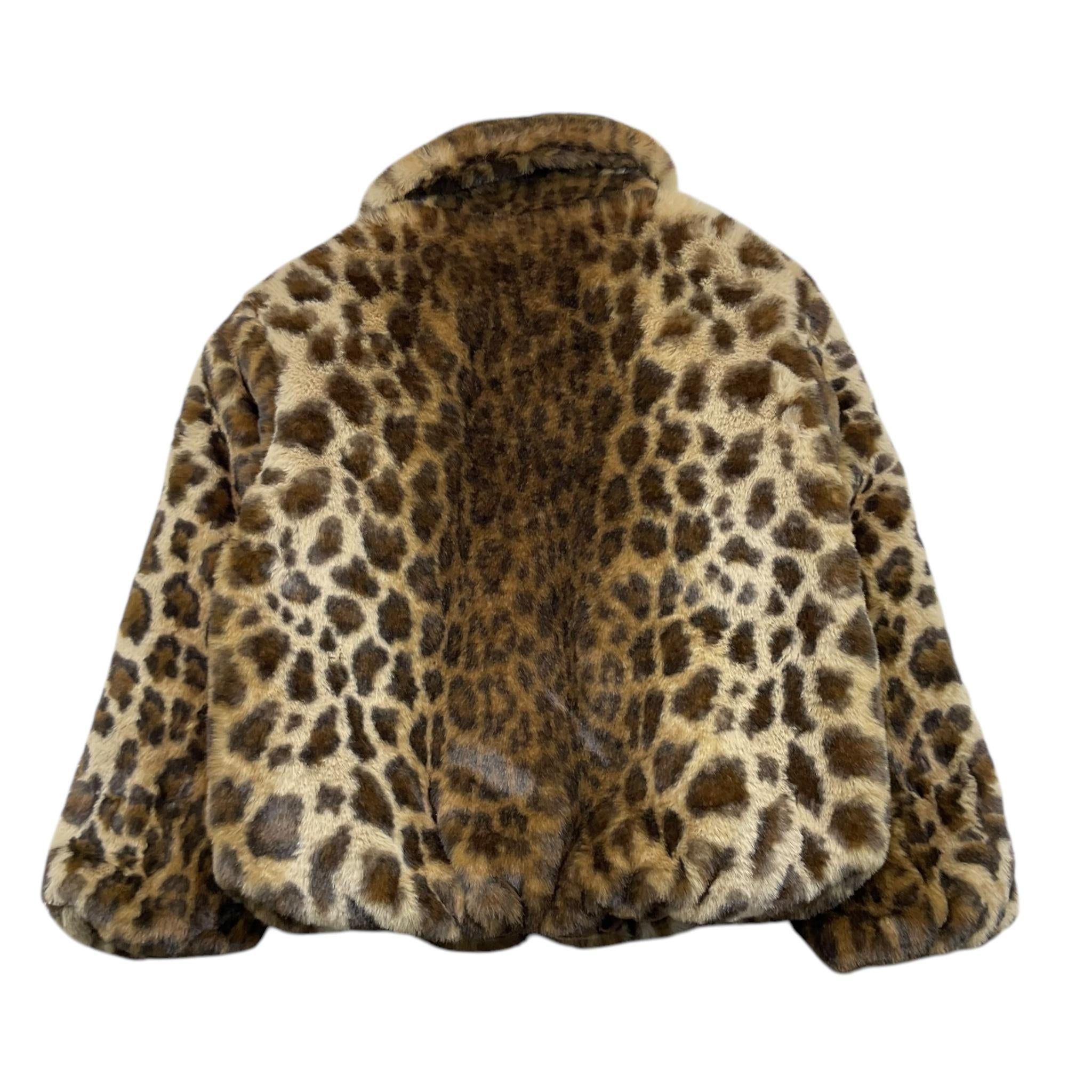 SAINT BARTH pelliccia tinta unita con fantasia maculata Marrone per Bambina AVL003 MARRONE SAINT BARTH 