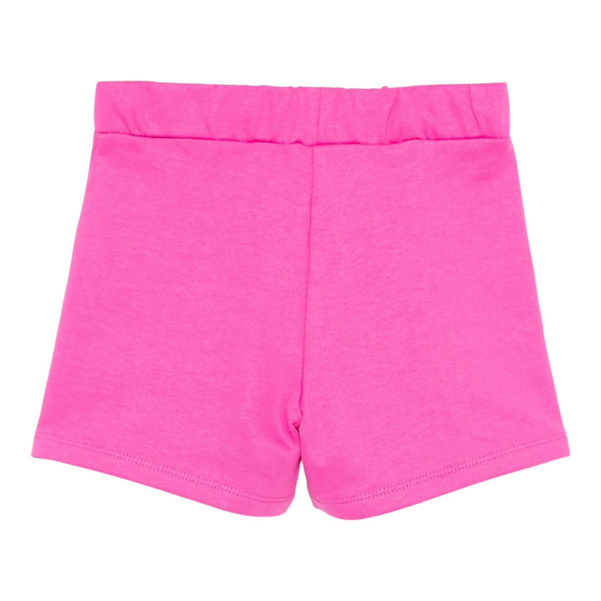 Guess Short In Tuta Tinta Unita con Logo per Neonata K5GD08KA6R4 FUXIA GUESS 