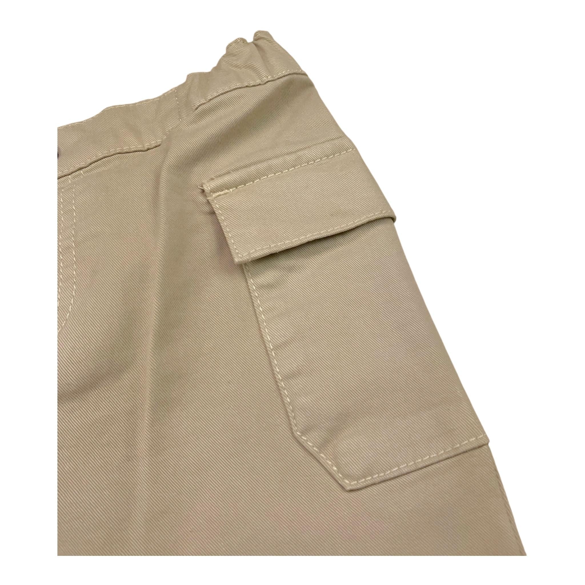 Carre'Ment Beau Pantalone Tinta Unita con Elastico In Vita per Bambino Y30265J BEIGE CARRE'MENT BEAU 