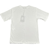 Paolo Pecora T-Shirt Girocollo Tinta Unita con Stampa per Bambino PP4362 BIANCO PAOLO PECORA 