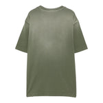 N°21 T-Shirt Tinta Unita Girocollo con Stampa per Bambino N2103J VERDE N°21 